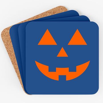 Discover Spooky Jack O Lantern Halloween Party Pumpkin Patch Autumn Coaster