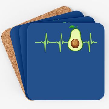 Discover Avocado Heartbeat Coaster