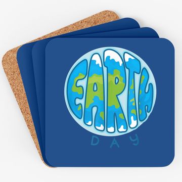 Discover Retro Happy Earth Day, Environment, Saving The Planet Coaster