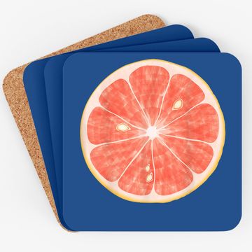 Discover Citrus Grapefruit Fruit Costume Coaster