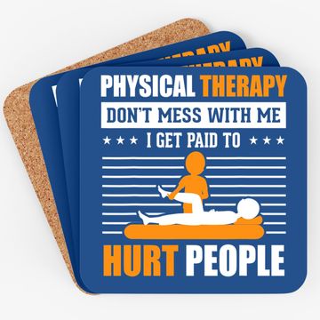 Discover Pt Physical Therapy Gift Therapist Month Coaster