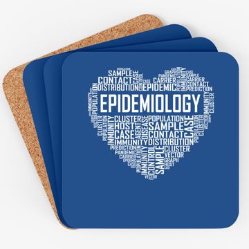 Discover Epidemiology Heart Proud Epidemiologist Coaster