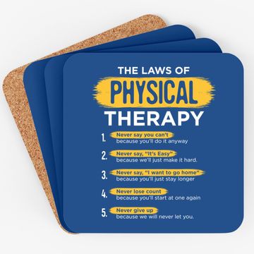 Discover Pt Physical Therapy Gift Therapist Month Coaster