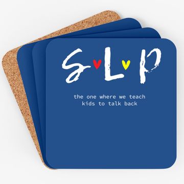 Discover Teacher Speech Language Pathologist Back To School Coaster