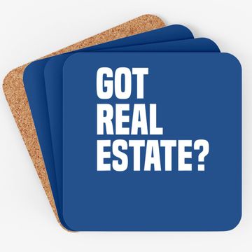 Discover Got Real Estate Agent Coaster