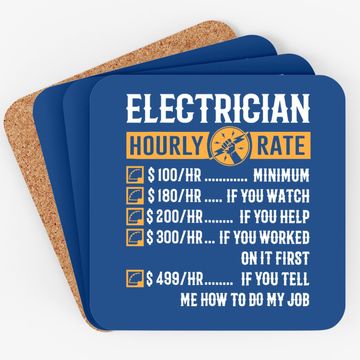 Discover Electrician Coaster