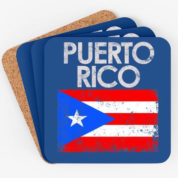 Discover Vintage Puerto Rico Rican Flag Coaster