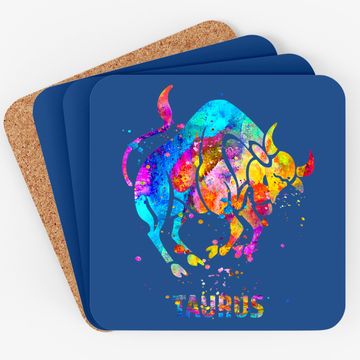 Discover Taurus Zodiac Sign Coaster