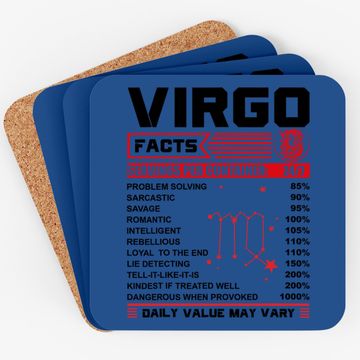 Discover Birthday Virgo Facts Coaster