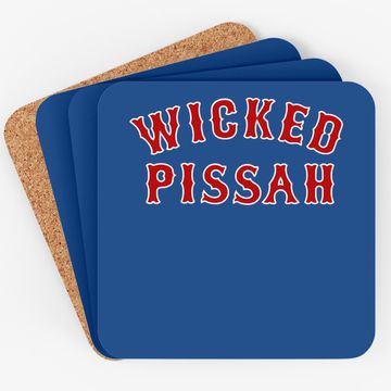 Discover Wicked Pissah Pisser New England Southie Gift Coaster
