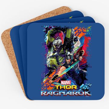 Discover Marvel Thor Ragnarok Hulk Neon Pop Coaster