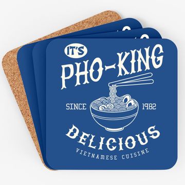 Discover Asian Cuisine Miso Raits Pho-king Delicious Coaster