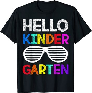 Discover Hello Kindergarten Back To School Teacher Student T Shirt
