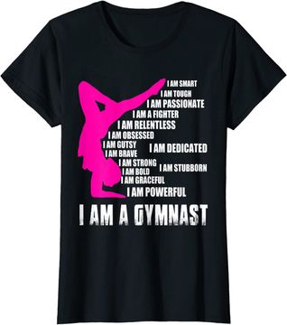 Discover I Am A Gymnast T Shirt