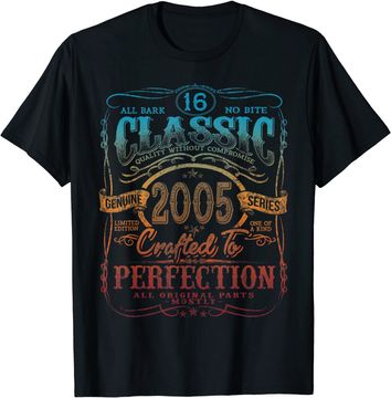 Discover Vintage 2005 Limited Edition Gift 16th Birthday T-Shirt