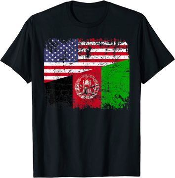 Discover Usa Afghanistan Flag T Shirt