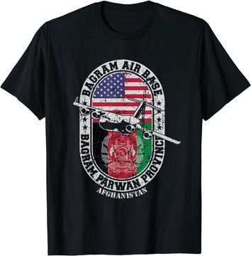 Discover Bagram Air Base Airfield USAF Afghanistan T Shirt
