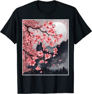 Discover Sakura Japanese Cherry Blossom Japanese Tree T-Shirt