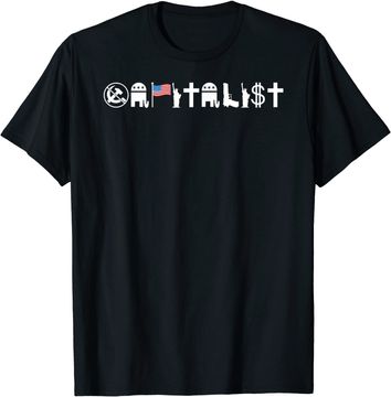 Discover Capitalism Conservative - Investor Economics Capitalist T Shirt