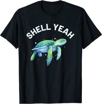 Discover Shell Yeah - Cute Tortoise & Sea Turtle T Shirt