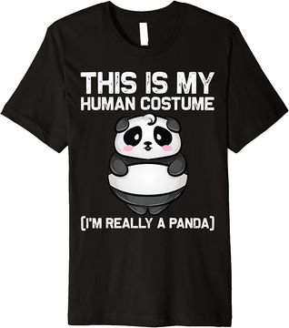 Discover Panda Bear Animal Lovers Premium T Shirt