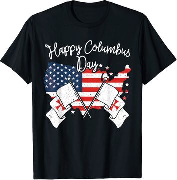 Discover Happy Columbus Day T-Shirt