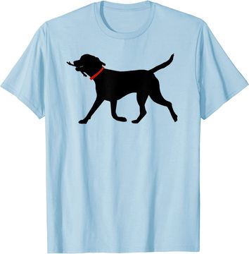 Discover Labrador Retriever Shirt Play Fetch Black Lab T-Shirt