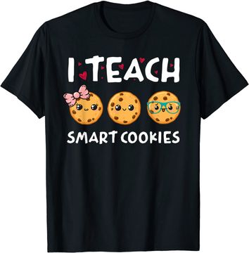 Discover Teacher I Teach Smart Cookies Back To School Women T-Shirt