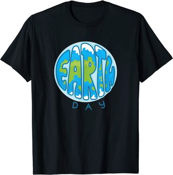 Discover Retro Happy Earth Day, Environment, Saving the Planet T-Shirt