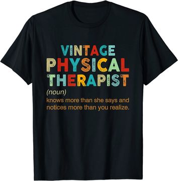 Discover Vintage Physical Therapist T Shirt