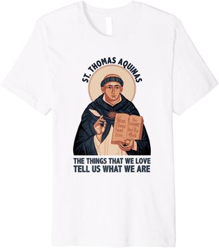 Discover St Thomas Aquinas Catholic T-shirts
