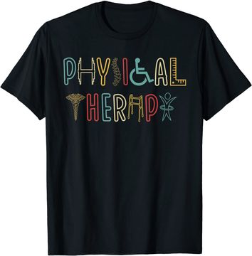 Discover Retro Vintage Physical Therapy T Shirt
