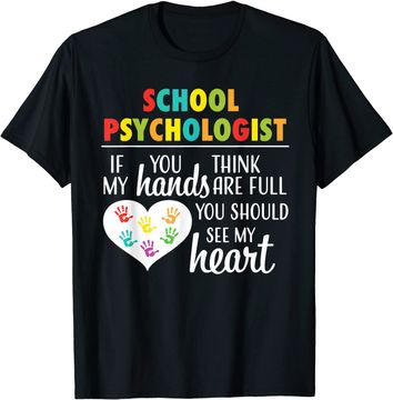 Discover School Psychologist Heart T Shirt