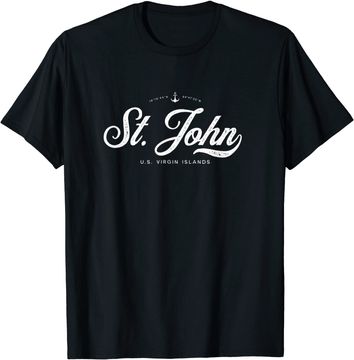 Discover St. John USVI Vintage T-Shirt