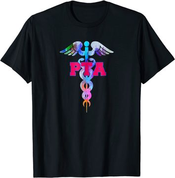 Discover PTA Physical Therapist Assistant Caduceus T Shirt