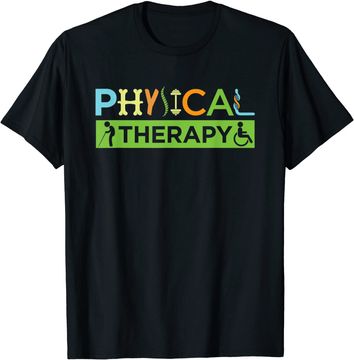 Discover PT Physical Therapy Gift Therapist Month T Shirt