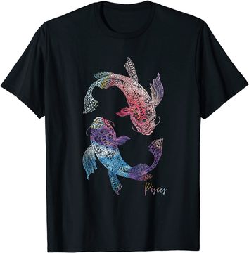 Discover Pisces Zodiac Sign T Shirt
