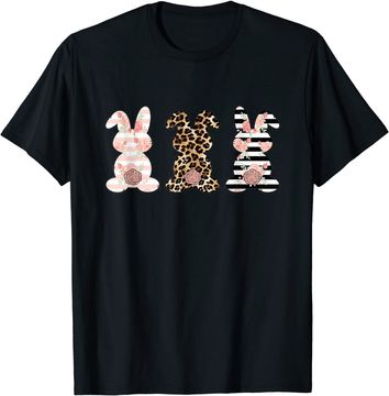 Discover Easter Bunny Rabbit Trio Cute Easter T-Shirt
