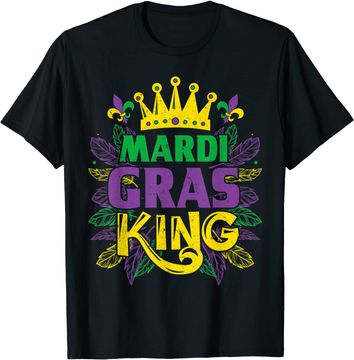 Discover King Costumes Mardi Gras Carnival T-Shirt