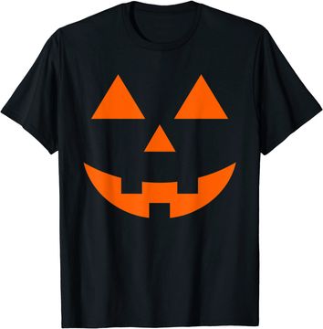 Discover Spooky Jack O Lantern Halloween Party Pumpkin Patch Autumn T Shirt