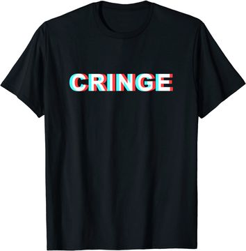 Discover Optical Illusion Cringe T Shirt