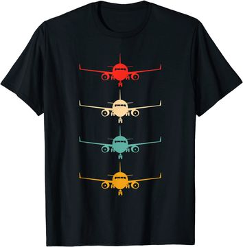 Discover Aviation Airplane Flying Airline Funny Vintage Pilot T-Shirt