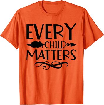 Discover Every Child Matters Native Indigenous Education Orange Day T-Shirt