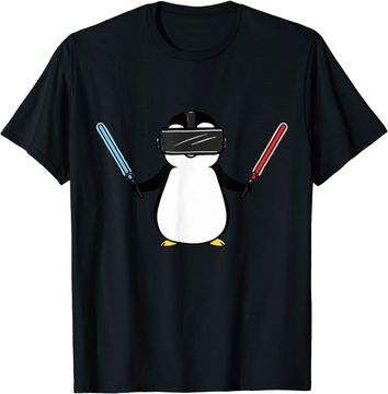 Discover Beat Saber VR Gamer Penguin T-Shirt