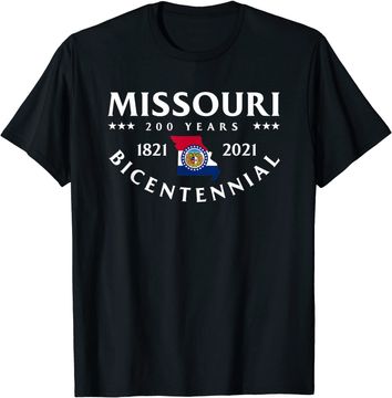 Discover Missouri Bicentennial T Shirt