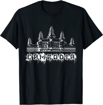 Discover Cambodia Angkor Wat Khmer T Shirt