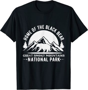 Discover Great Smoky Mountains National Park US Black Bears Vintage T-Shirt