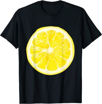 Discover Halloween Yellow Lemon Costume Fruit T Shirt