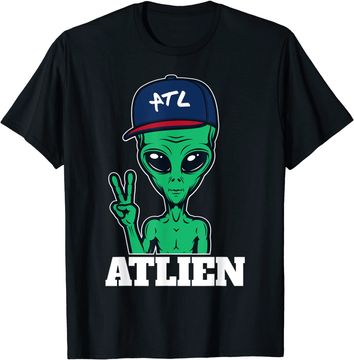 Discover Atlanta Atlien ATL Gift T-Shirt