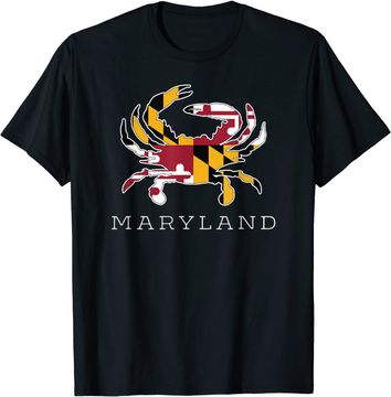 Discover Maryland State Flag Classy T Shirt